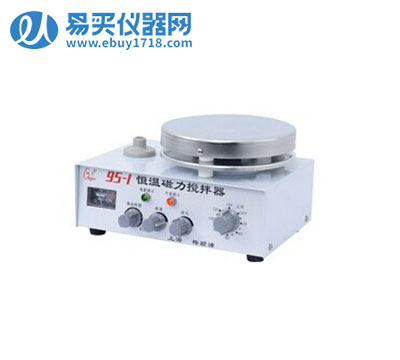 上海梅颖浦定时恒温磁力搅拌器  双向搅拌、无级调速95-1