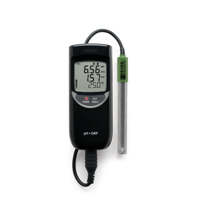 哈纳沃德防水便携式酸度pH-氧化还原ORP-温度测定仪HI991003