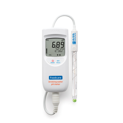 哈纳沃德防水便携式酸度pH-温度测定仪【饮用水行业】HI99192C